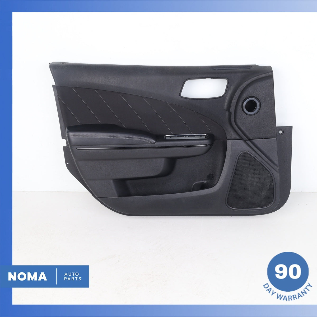 20-23 Dodge LD Charger Front Left Driver Interior Door Panel Trim Black OEM 74k - photo 1
