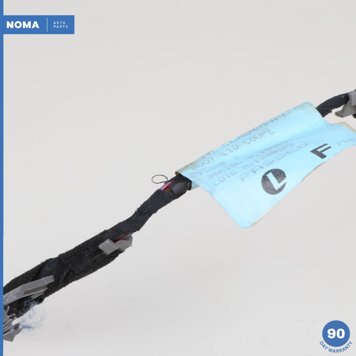 97-06 Jaguar XKR XK8 X100 Coupe Rear Trunk Lid Plate Wire Wiring Harness OEM - photo 4
