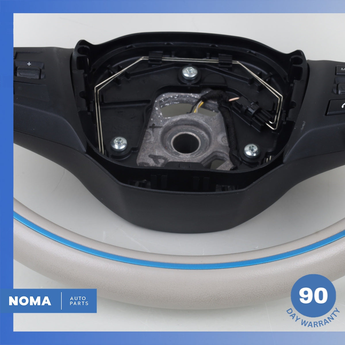 14-21 BMW i3 I01 Hybrid Steering Wheel w/ Switches Gray 6870162 OEM 78k - photo 6