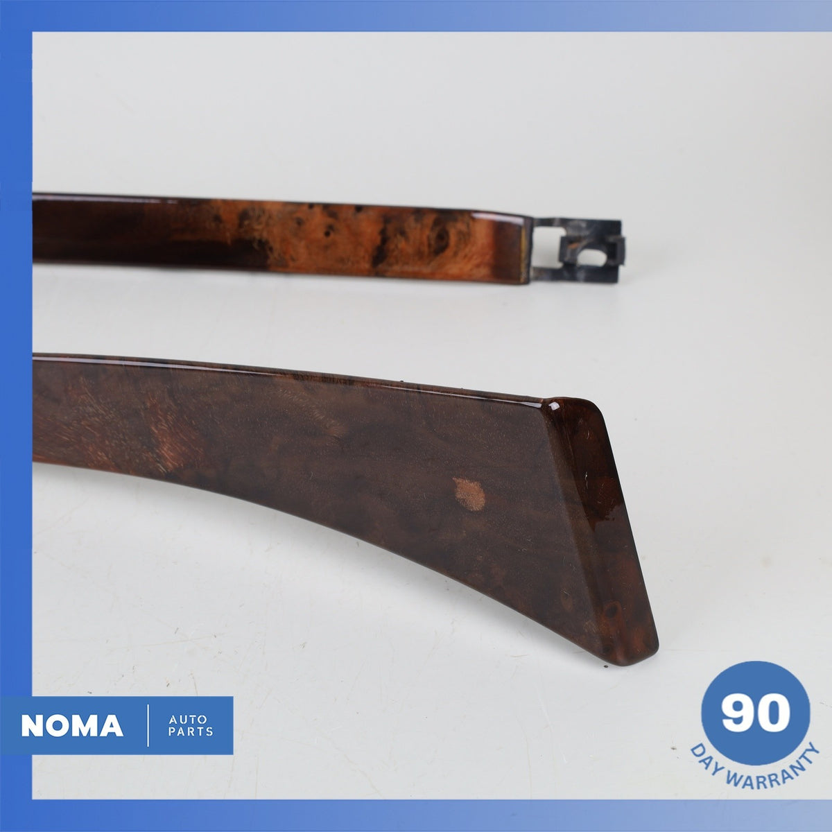 10-19 Jaguar X351 XJ XJR Left & Right Side Dashboard Molding Trim Set Wood OEM - photo 2