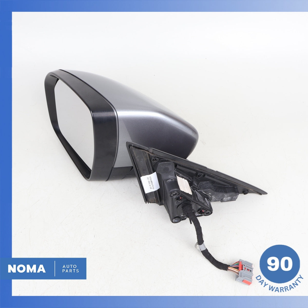 12-13 LR Range Rover Evoque L538 Left Side Rear View Mirror Assembly Gray OEM - photo 3
