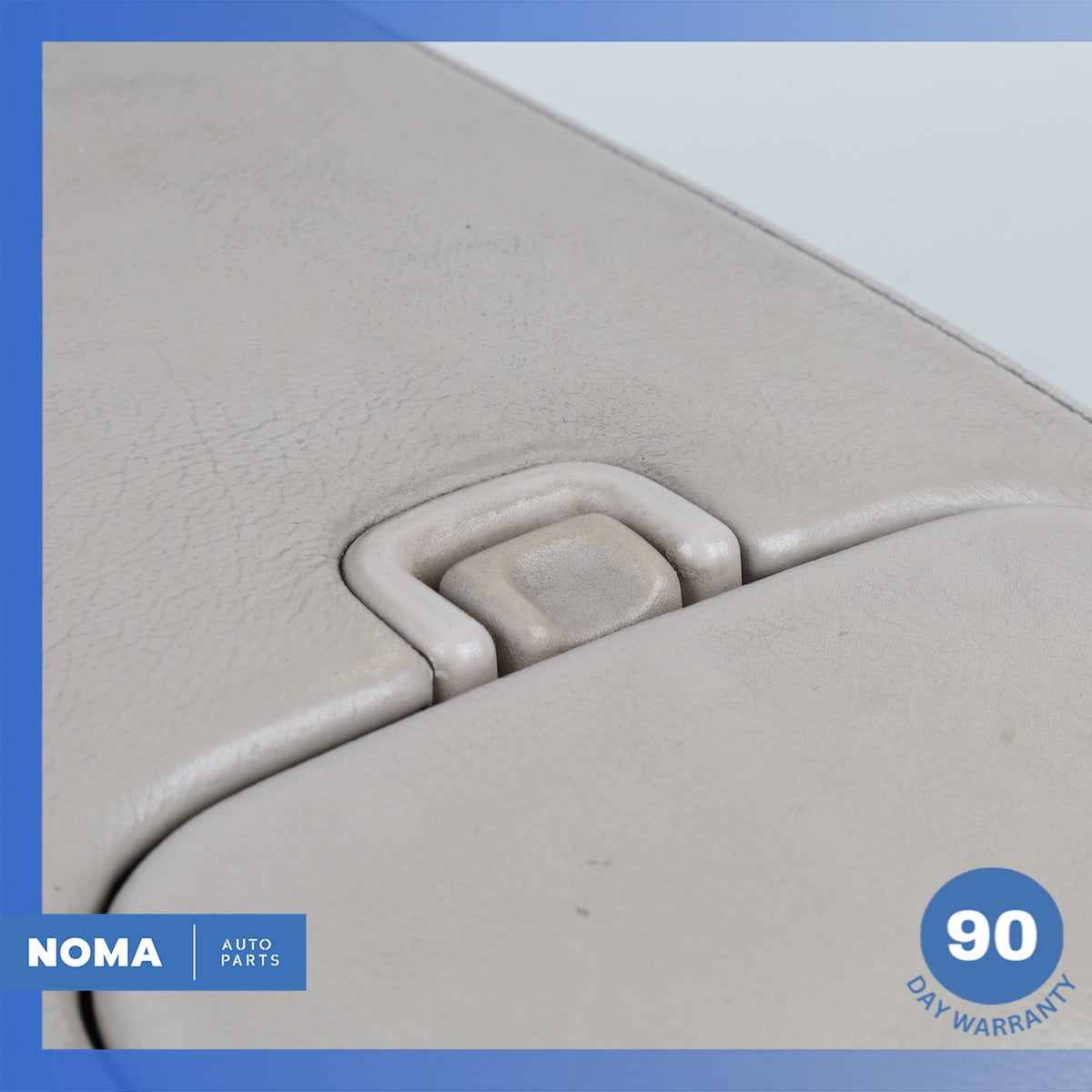 97-06 Jaguar X100 XKR Leather Center Console Arm Rest Lid w/ Trim Beige OEM 82k - photo 6