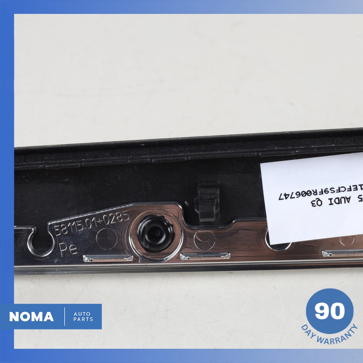 Audi 8U Q3 Front Right & Left Door Cover Panel Trim Molding Set Wood OEM - photo 13