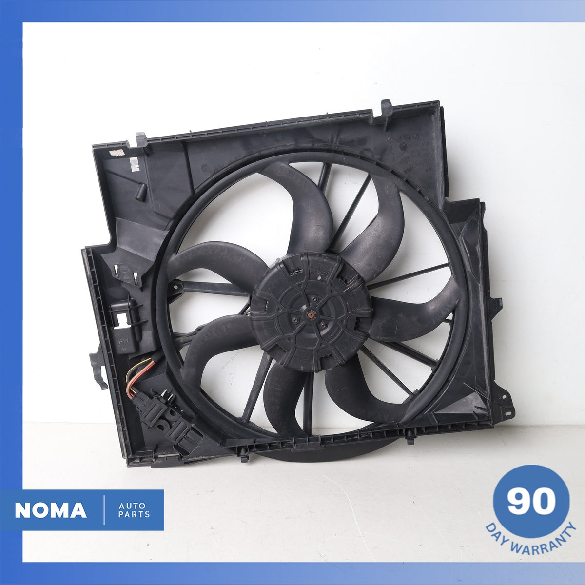 07-16 BMW E89 Z4 335i Engine Radiator Cooling Fan Assembly 17427545366 OEM - photo 12