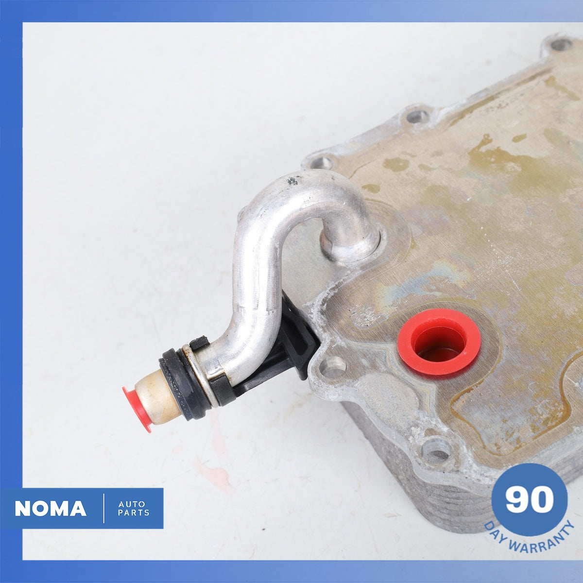 2015 LR Range Rover Sport L494 5.0L Engine Oil Cooler Radiator 9W836A642AF OEM - photo 9