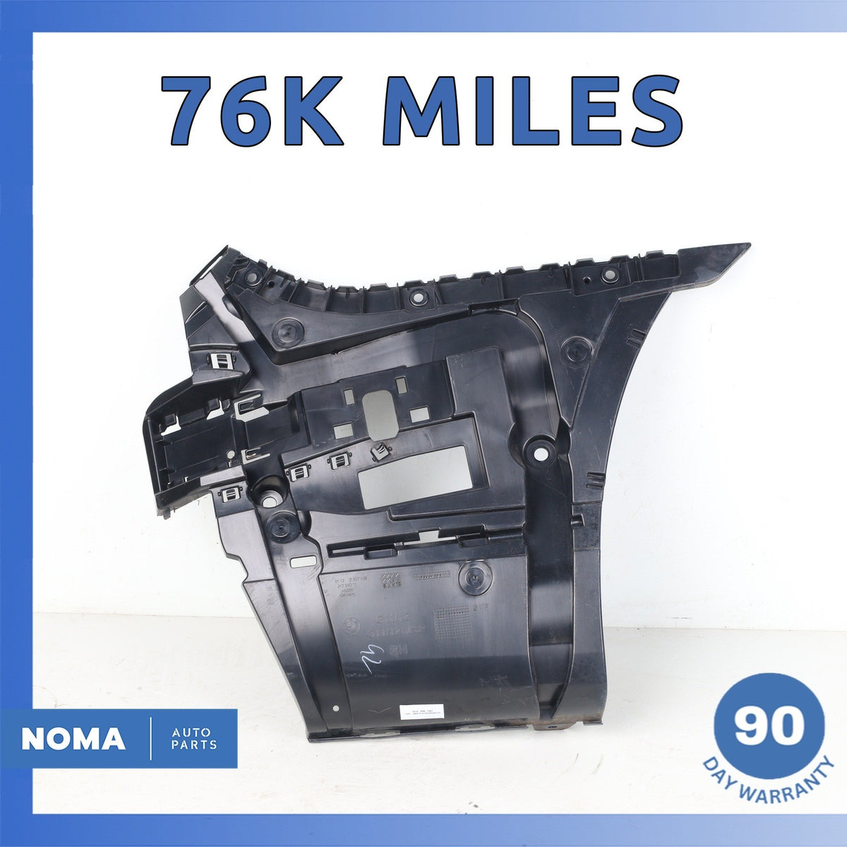 BMW G12 740i Rear Right Bumper Support Mount Bracket 51127357148 OEM 76k - photo 1