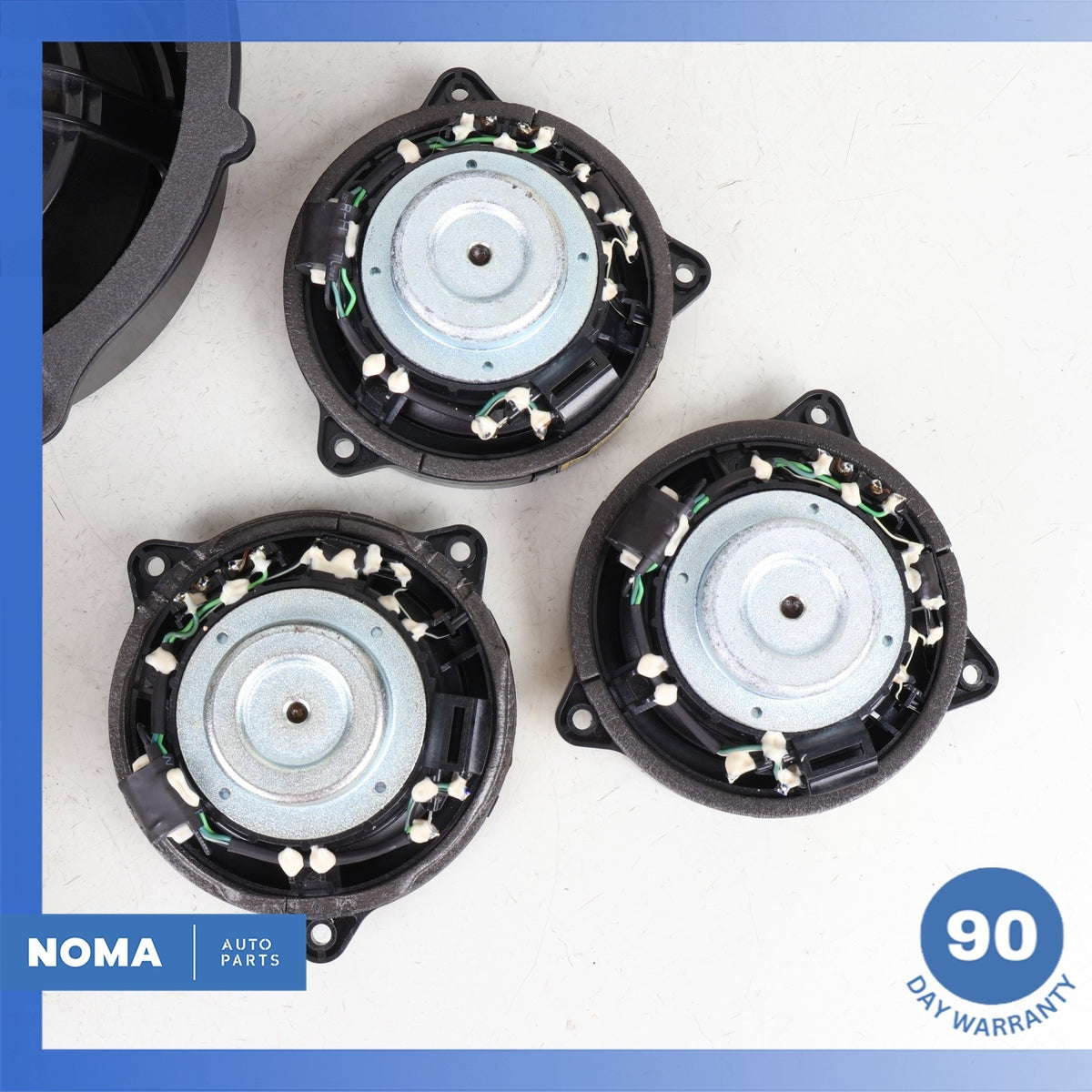 17-21 Jaguar X760 XE Front & Rear Premium Audio 1200W Speaker Set OEM 61k - photo 13