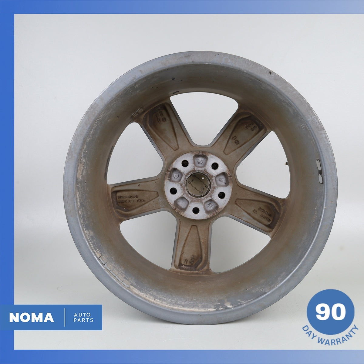 13-18 Audi 8U Q3 7 x R18 18" Wheel Rim Silver 8U0601025T OEM - photo 11