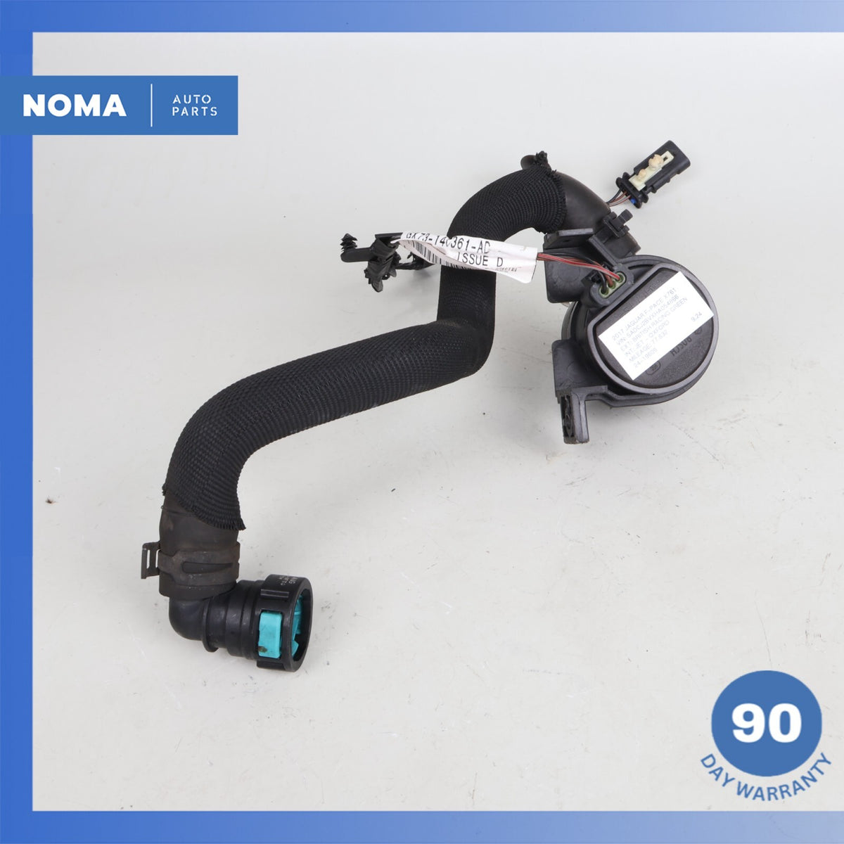 2017 Jaguar X761 F-Pace Auxiliary AUX Circulation Water Pump DX2318D474AC OEM - photo 7