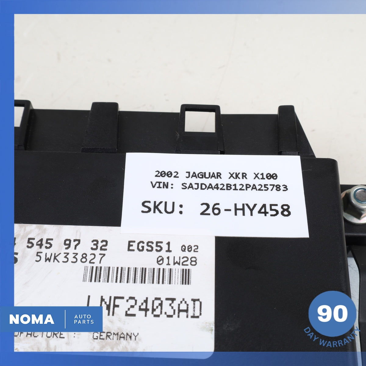 Jaguar X100 XKR TCU TCM Transmission Control Module LNF2403AD OEM - photo 9