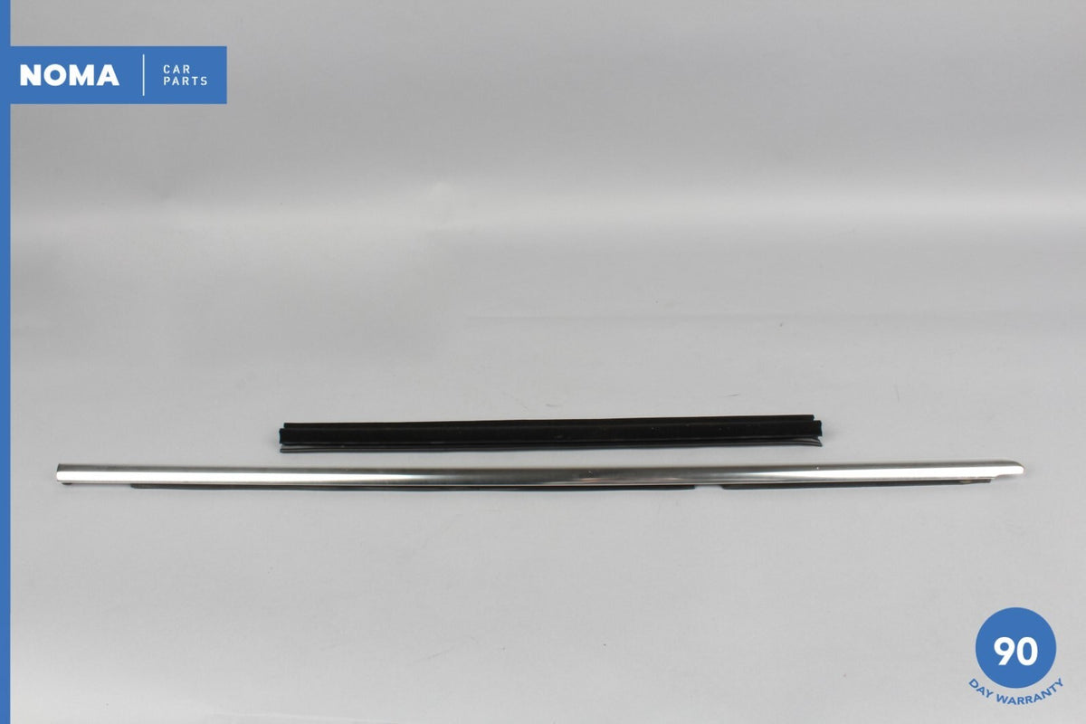 00-08 Jaguar S-Type X204 Rear Right Passenger Side Door Window Seal Set of 2 OEM - photo 1