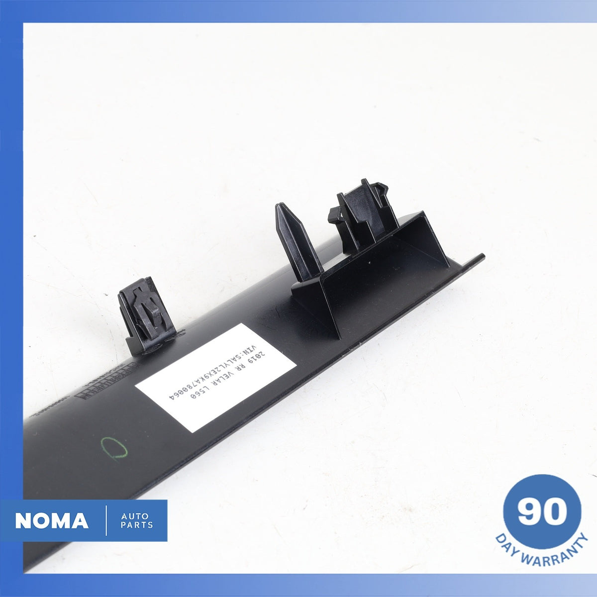 18-23 Range Rover L560 Velar Right Side Dashboard Dash Trim Molding Black OEM - photo 6