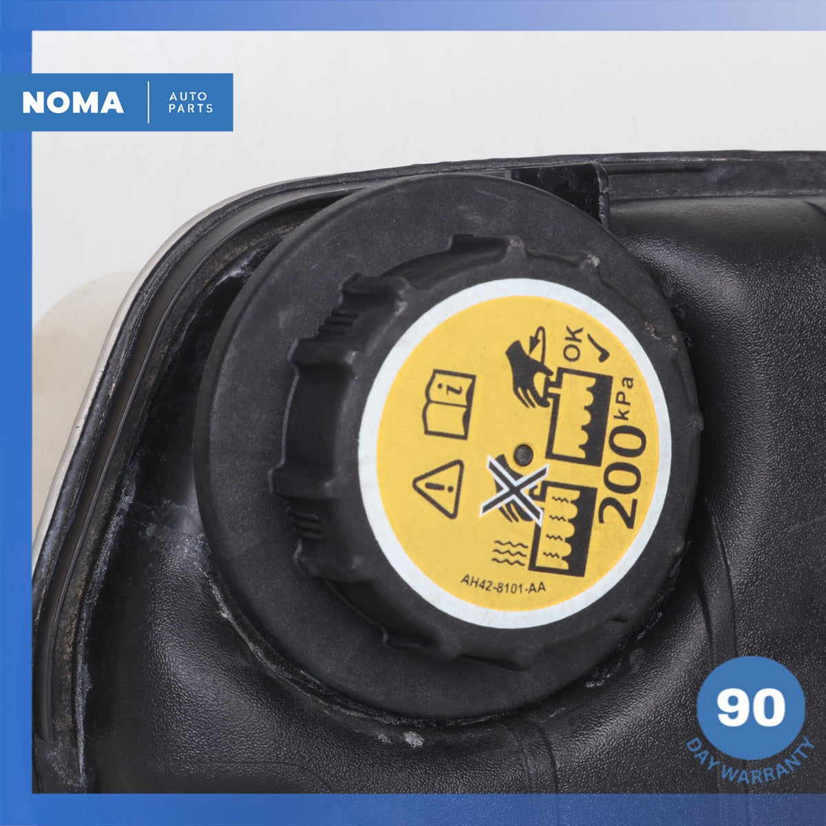 07-24 Jaguar X150 XK F-Type Radiator Coolant Expansion Tank 8W838A080AC OEM - photo 6