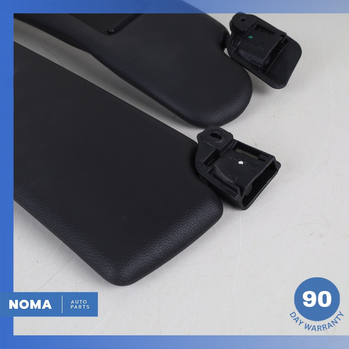 09-16 BMW E89 Z4 Right & Left Sunvisor Sun Visor Set Black OEM - photo 2