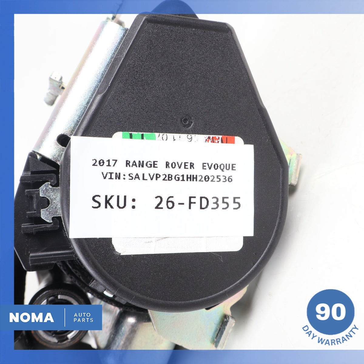 12-19 LR Range Rover Evoque L538 4DR Front Right Side Seatbelt Retractor OEM - photo 20
