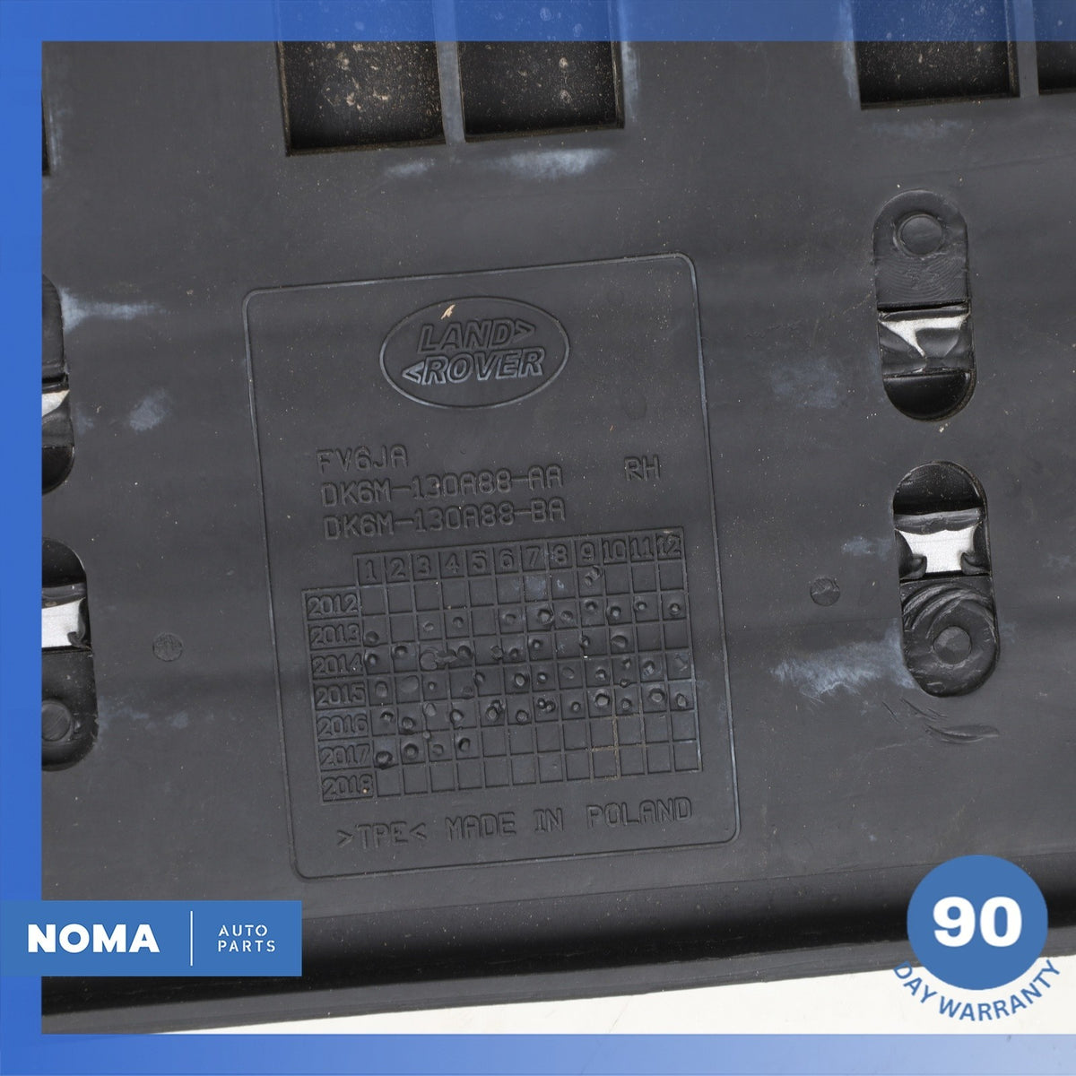 14-22 Range Rover Sport L494 Front & Rear Left & Right Floor Rubber Mat Set OEM - photo 9