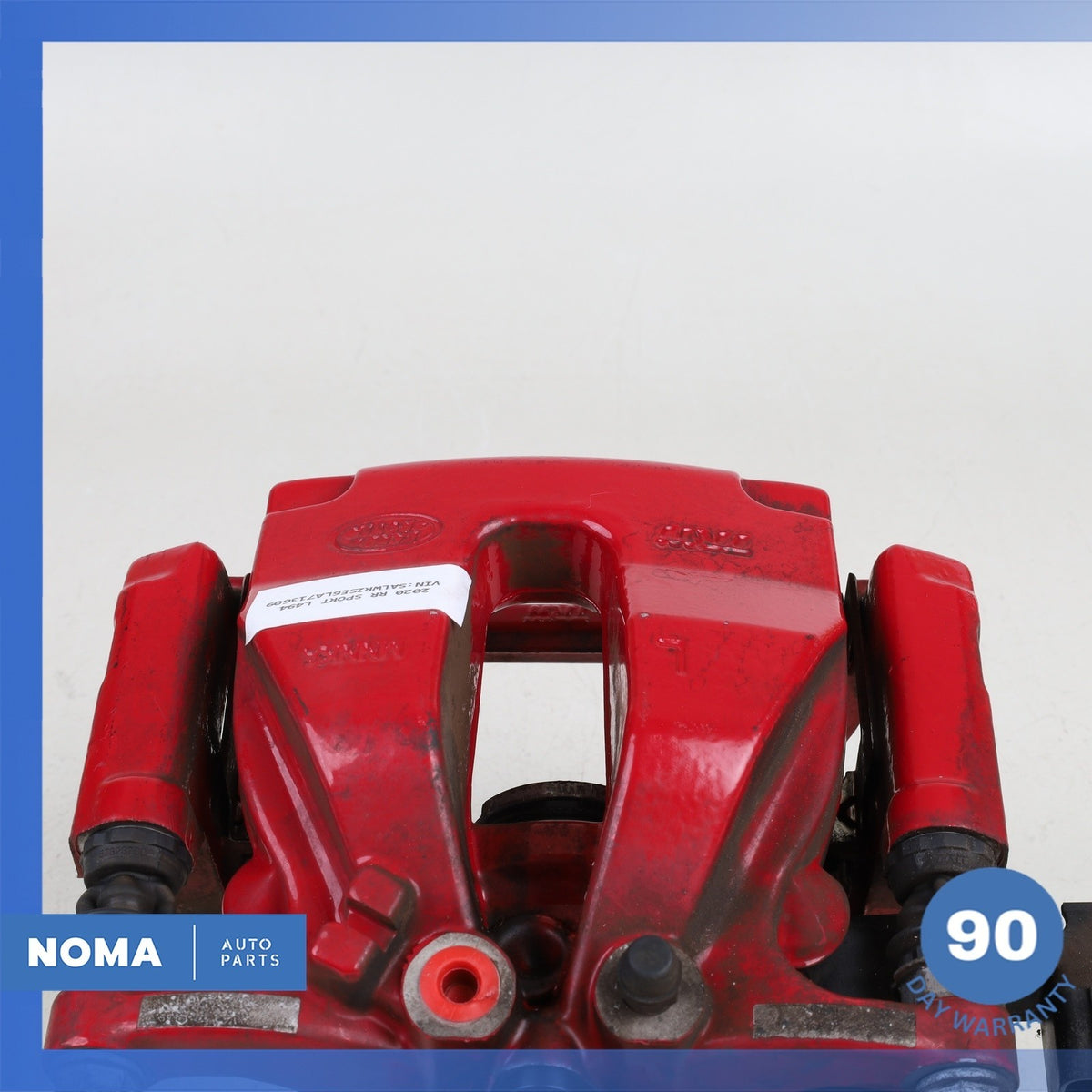 18-22 LR Range Rover Sport L494 L405 Rear Left Brake Caliper w/ Actuator Red OEM - photo 6