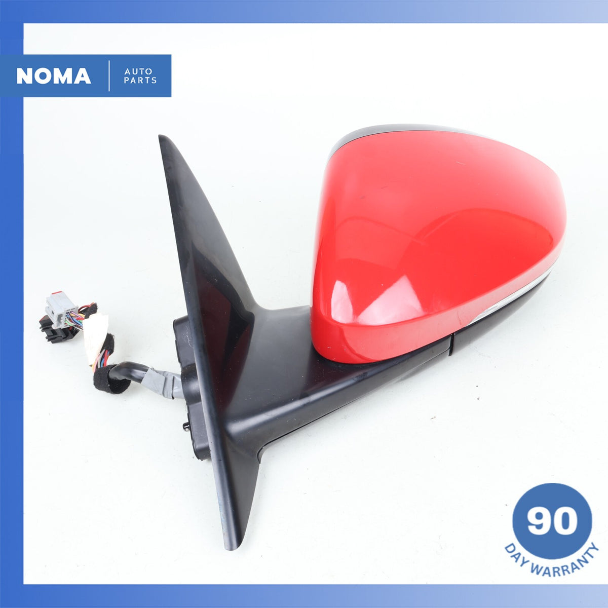 14-24 Jaguar X152 F-Type Left Side Rear View Door Mirror w/ Blind Spot OEM 35k - photo 5