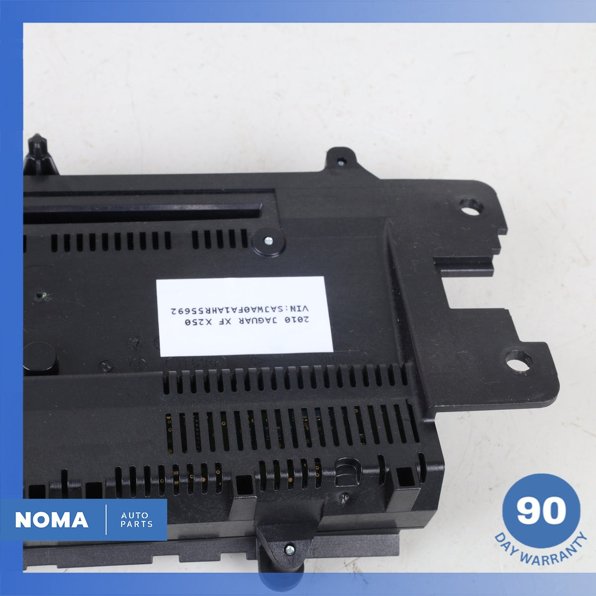 09-11 Jaguar X250 XF XFR Center Console Climate Control Radio Switch Panel OEM - photo 9