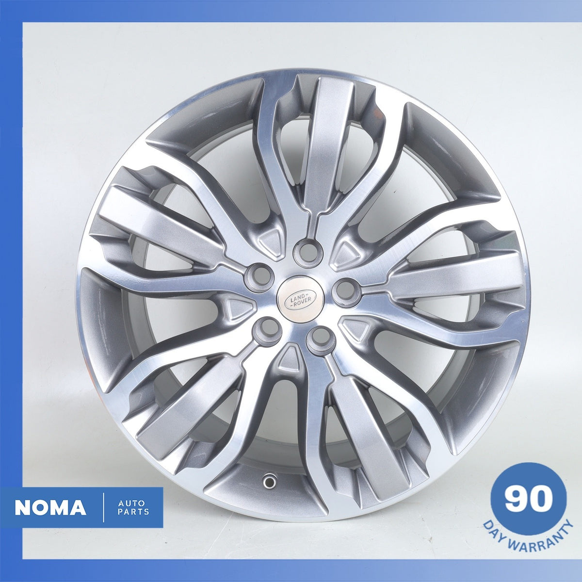 14-22 LR Range Rover L405 L494 9.5 x R21 21" Wheel Rim Refurbished OEM - photo 2
