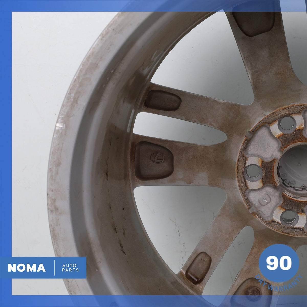 Lexus GSE20R IS250 IS350 Type-F 8.5 x 18 18" Wheel Rim Silver 42611-53630 OEM - photo 13