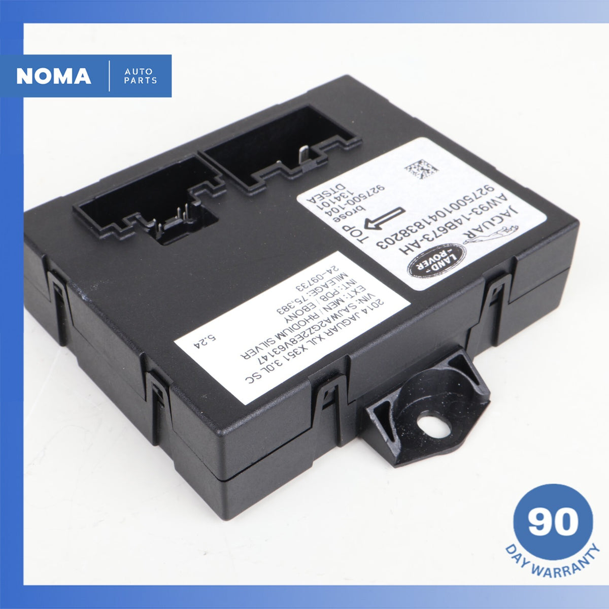11-15 Jaguar X351 XJ XJR Rear Electronic Trunk Control Module AW9314B673AH OEM - photo 6