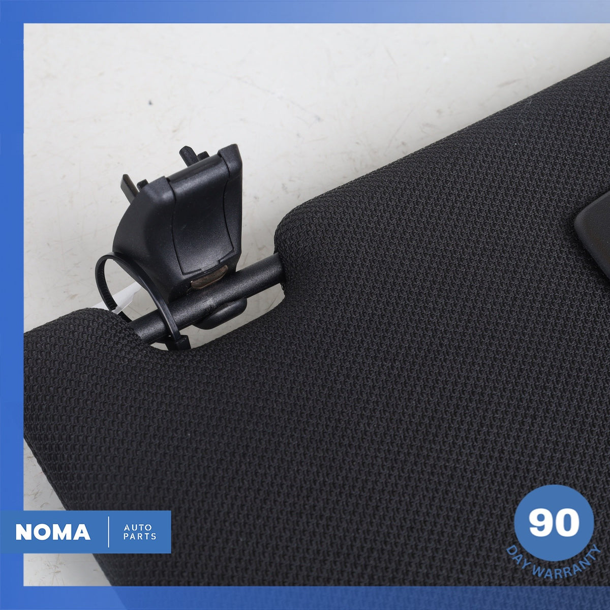 11-16 BMW F10 550i 528i Right Passenger Sun Visor Shade Black 51168038166 OEM - photo 6