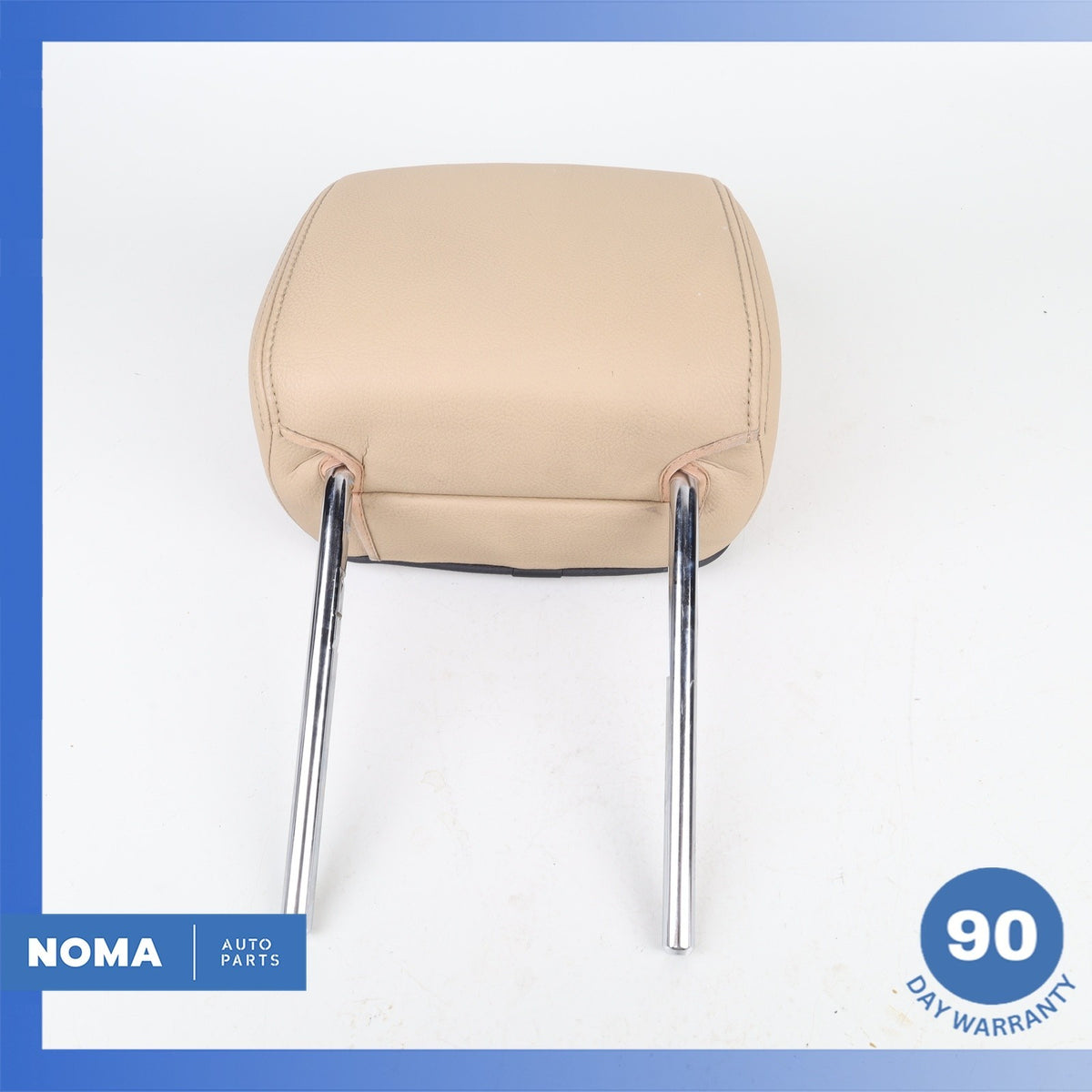 10-12 Land Rover Range Rover L322 Front Right Side Headrest Head Rest Beige OEM - photo 11