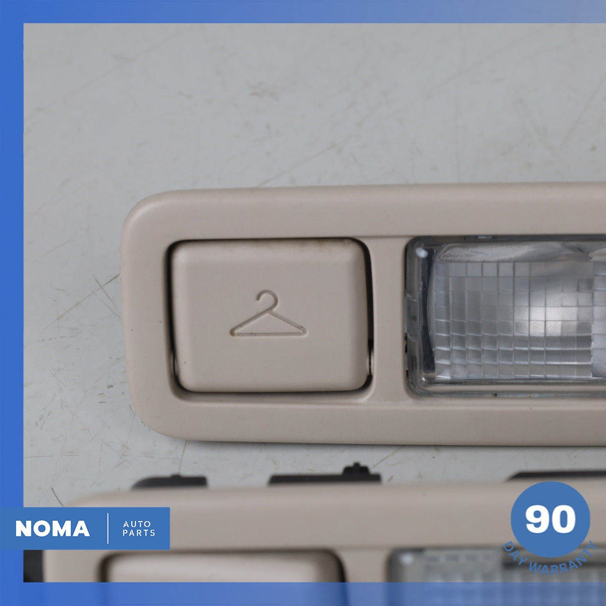 14-19 Range Rover Evoque L538 Rear Left & Right Dome Light Lamp Set Beige OEM - photo 7