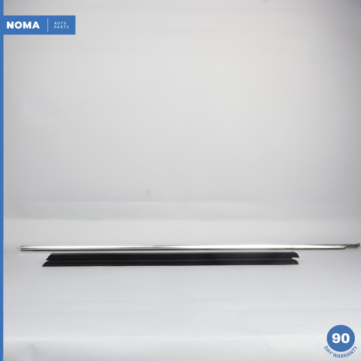 11-16 BMW 528i F10 Front Left Driver Door Window Molding Set 51337182275 OEM - photo 1