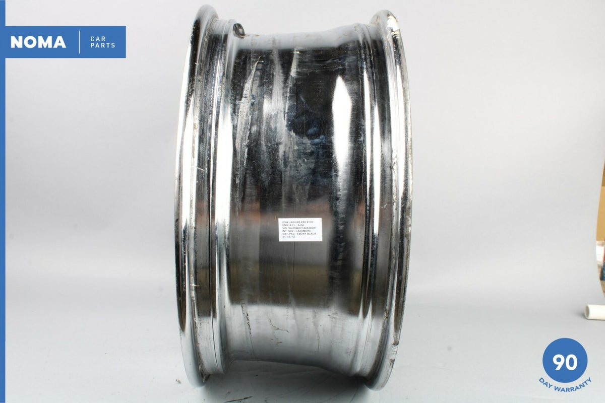 2004 Jaguar XK8 X100 9x18 R18 Rear Right or Left Alloy Wheel Rim Chrome OEM - photo 11