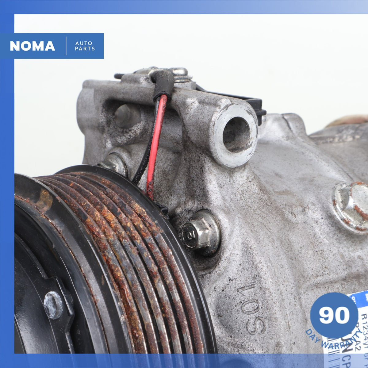 10-23 Jaguar X152 F-Type Range Rover AC Air Conditioning Compressor Clutch OEM - photo 4