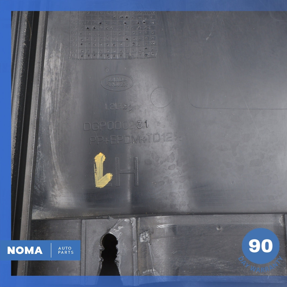 06-13 Land Rover Range Rover Sport L320 Rear Left Side Door Lower Molding OEM - photo 10