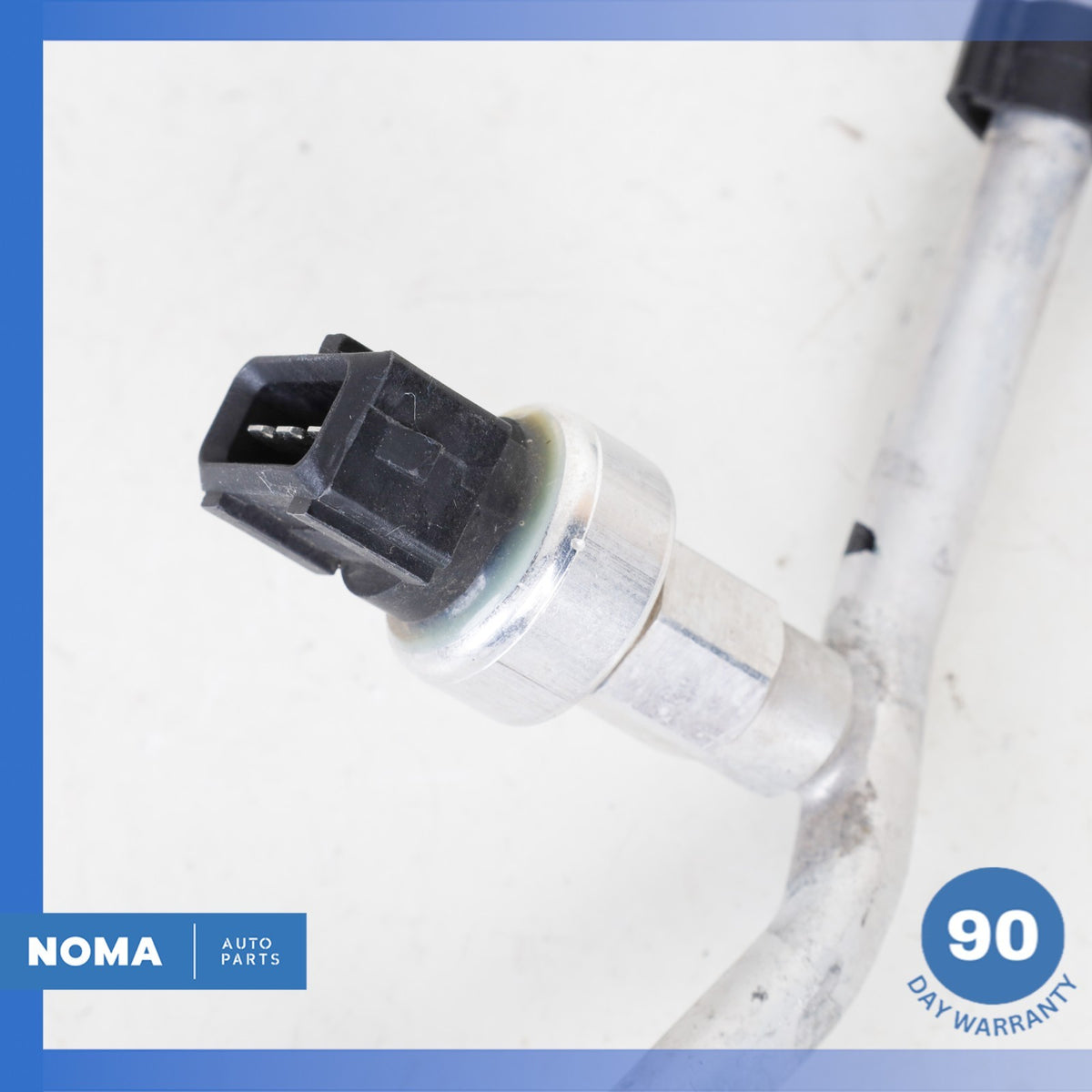 16-19 Jaguar X351 XJL XJR AC A/C Air Conditioning Compressor Hose Line Pipe OEM - photo 15