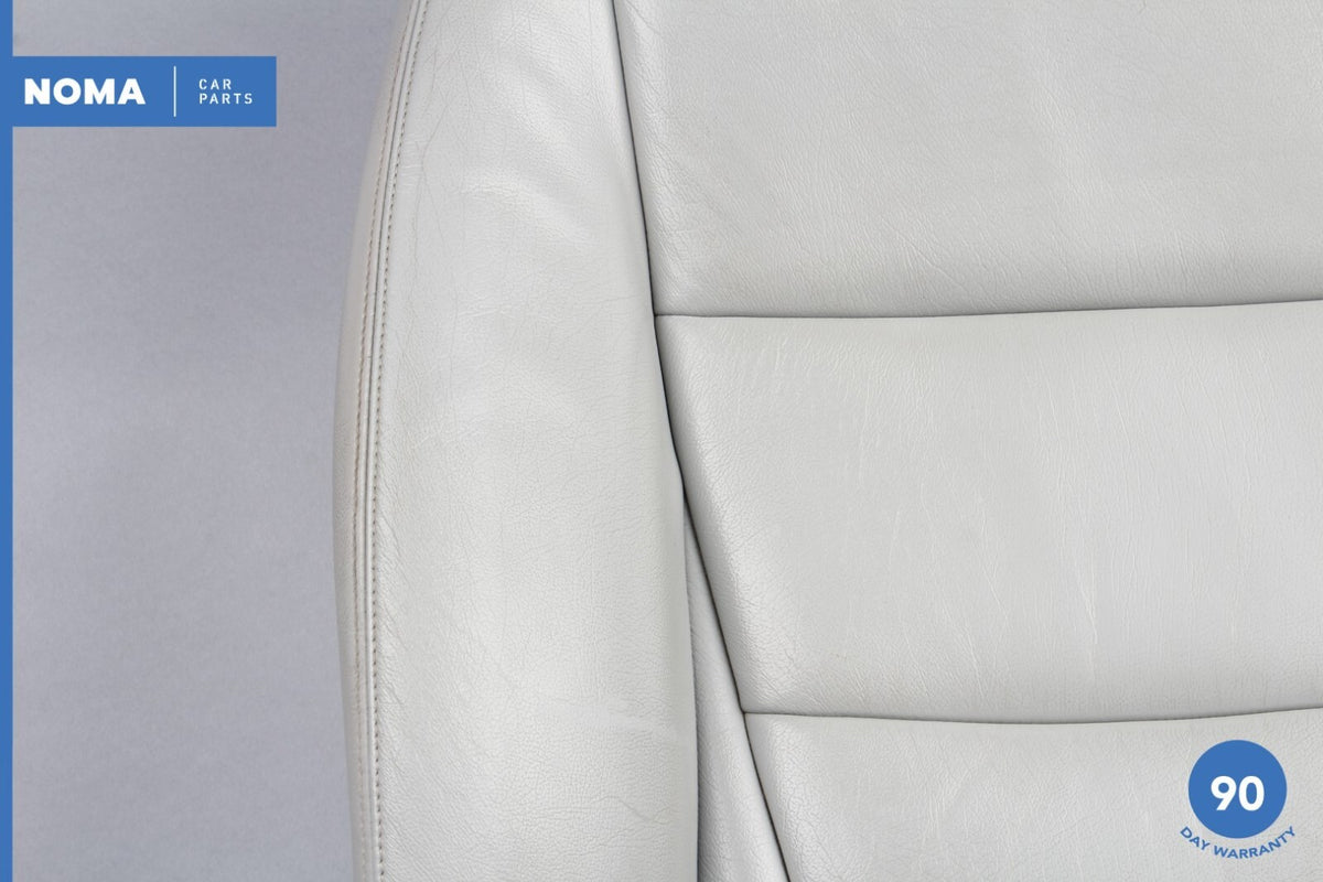 2004 Jaguar XJ8 X350 Front Left Driver Side Top Upper Seat Cushion Dove LHJ OEM - photo 3