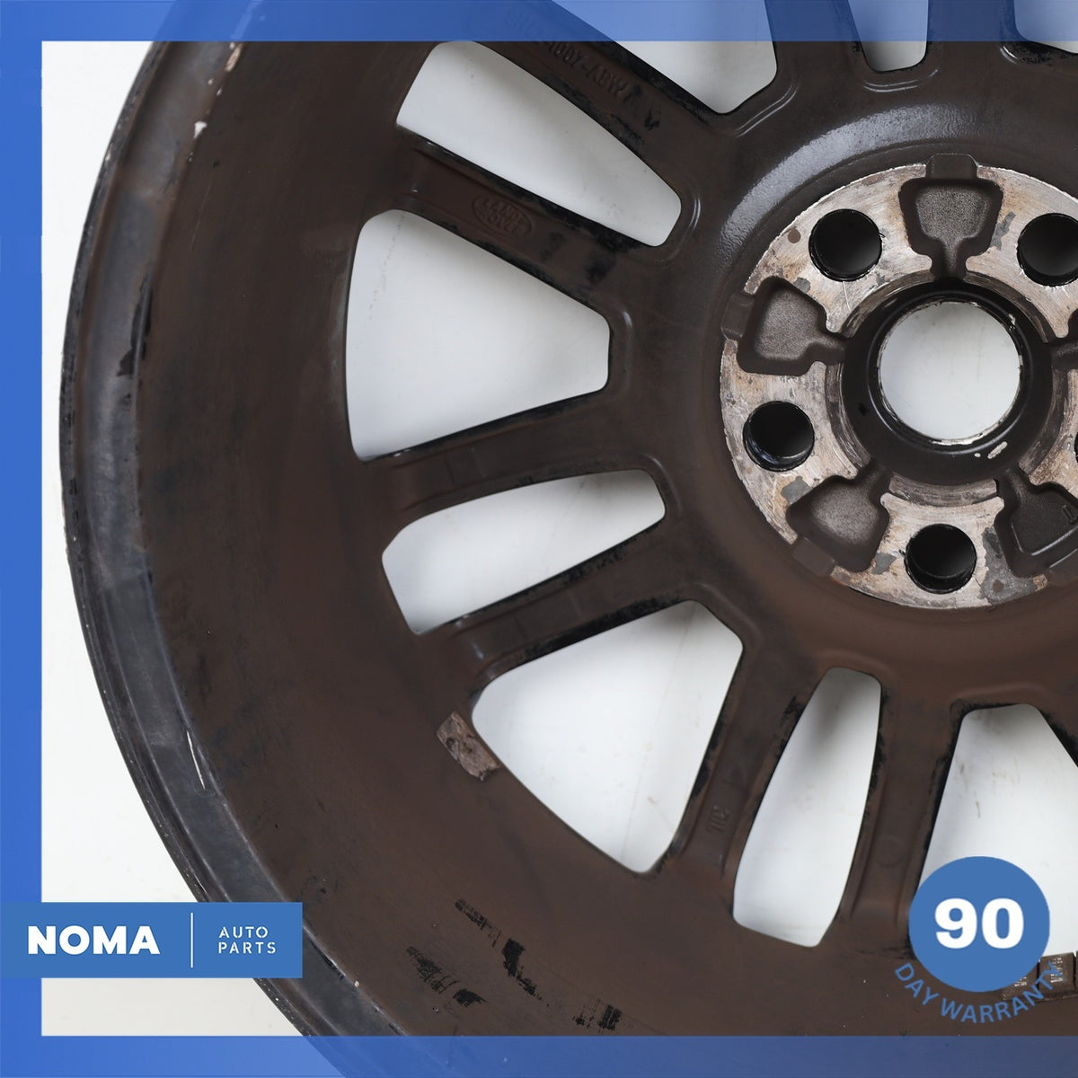 03-12 Land Rover Range Rover L322 HSE 8 x R19 19" Wheel Rim Black OEM - photo 15