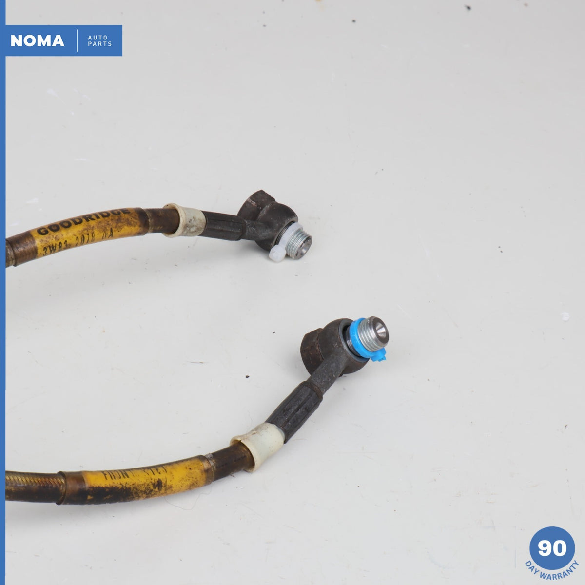 00-06 Jaguar X100 XKR Rear Right & Left Side Hydraulic Brake Hose Line Set OEM - photo 2