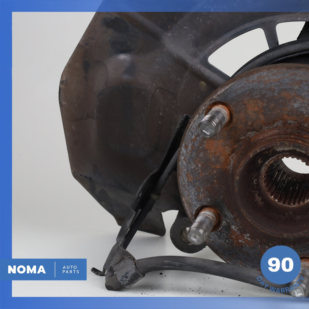 04-08 Lexus MHU33 RX400h RX350 Front Right Spindle Knuckle Hub w/ Shield OEM - photo 6