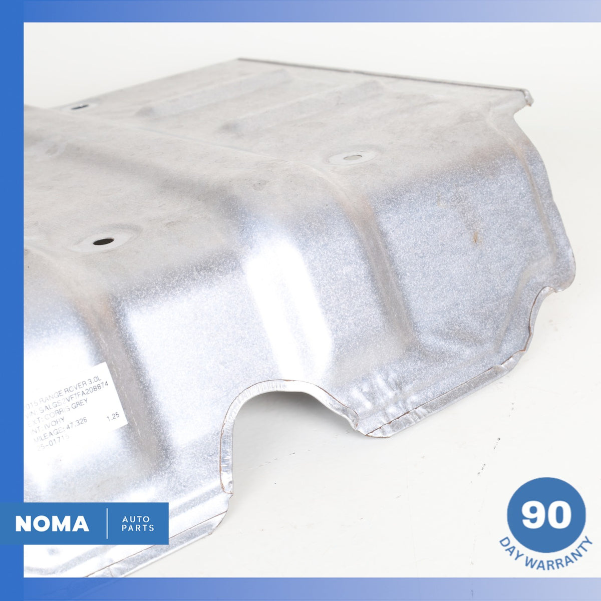 2015 LR Range Rover L405 Automatic Transmission Splash Shield OEM - photo 5