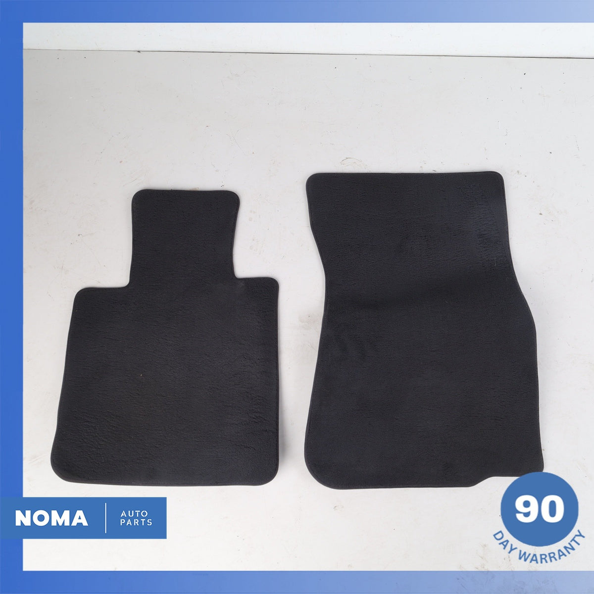 BMW E89 Z4 Left & Right Floor Mat Carpet Set Black 51477222157 OEM - photo 1