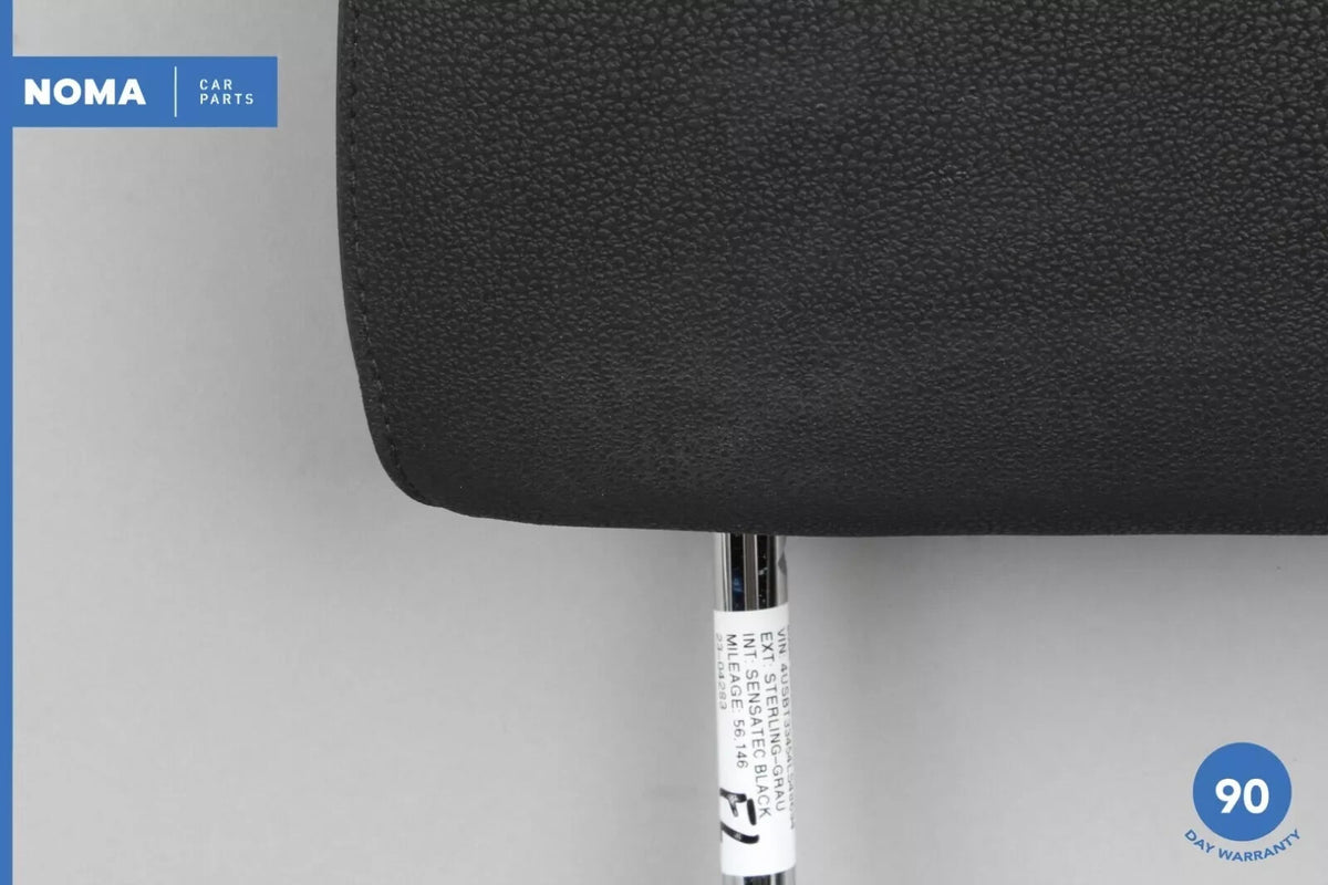 03-08 BMW E85 E86 Z4 Front Right or Left Side Headrest Head Rest Black OEM - photo 4