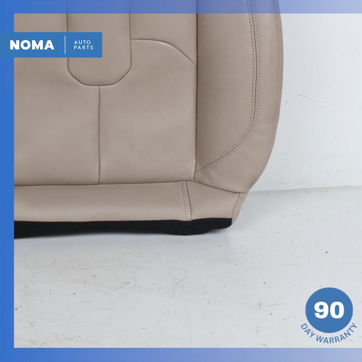 12-15 LR Range Rover Evoque L538 Rear Back Lower Bottom Seat Cushion Beige OEM - photo 2