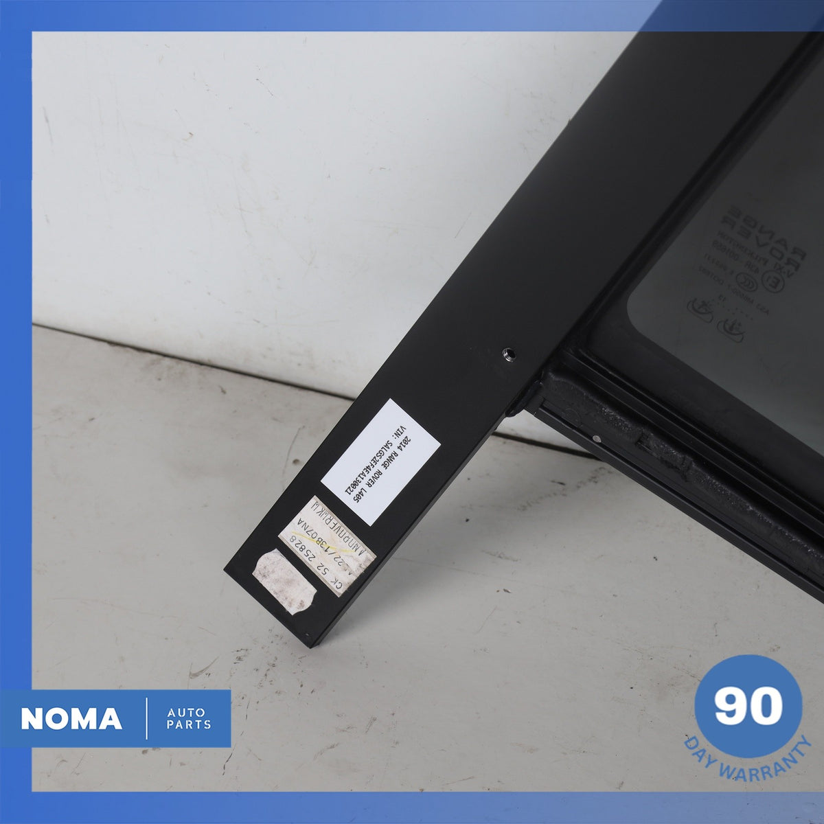 13-22 Land Rover Range Rover L405 Rear Right Side Door Quarter Window Glass OEM - photo 12