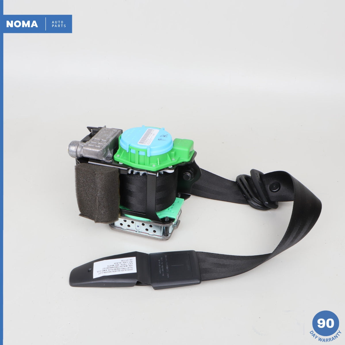09-16 Audi A4 S4 B8 Sedan Front Right Seat Belt Retractor 8K1857706H V04 OEM - photo 1