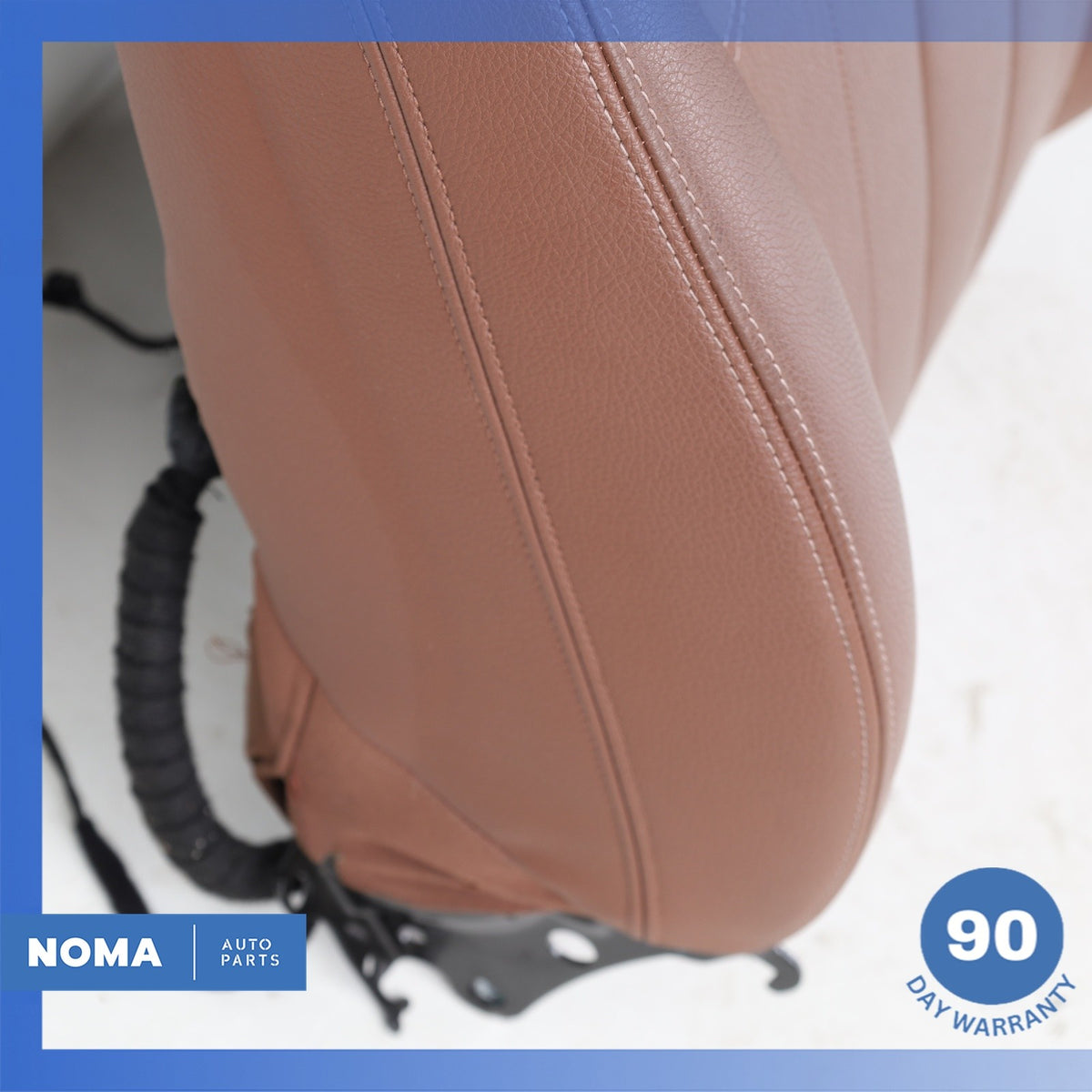 14-19 BMW F15 X5 X6 Front Right Side Top Upper Seat Cushion Brown OEM - photo 13