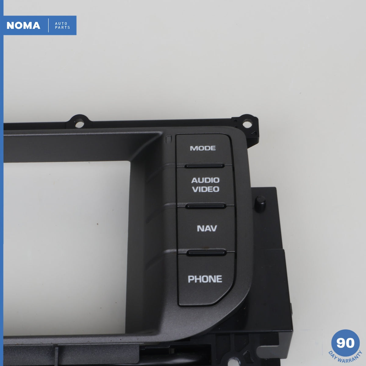 12-13 Range Rover Evoque L538 Front Display Screen Surround Bezel w/ Switch OEM - photo 2