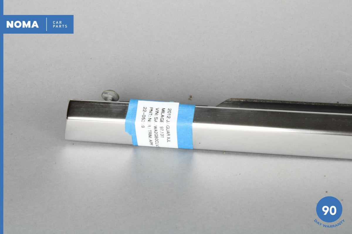 10-18 Jaguar XJ X351 SWB Rear Left Side Lower Exterior Door Window Molding OEM - photo 5