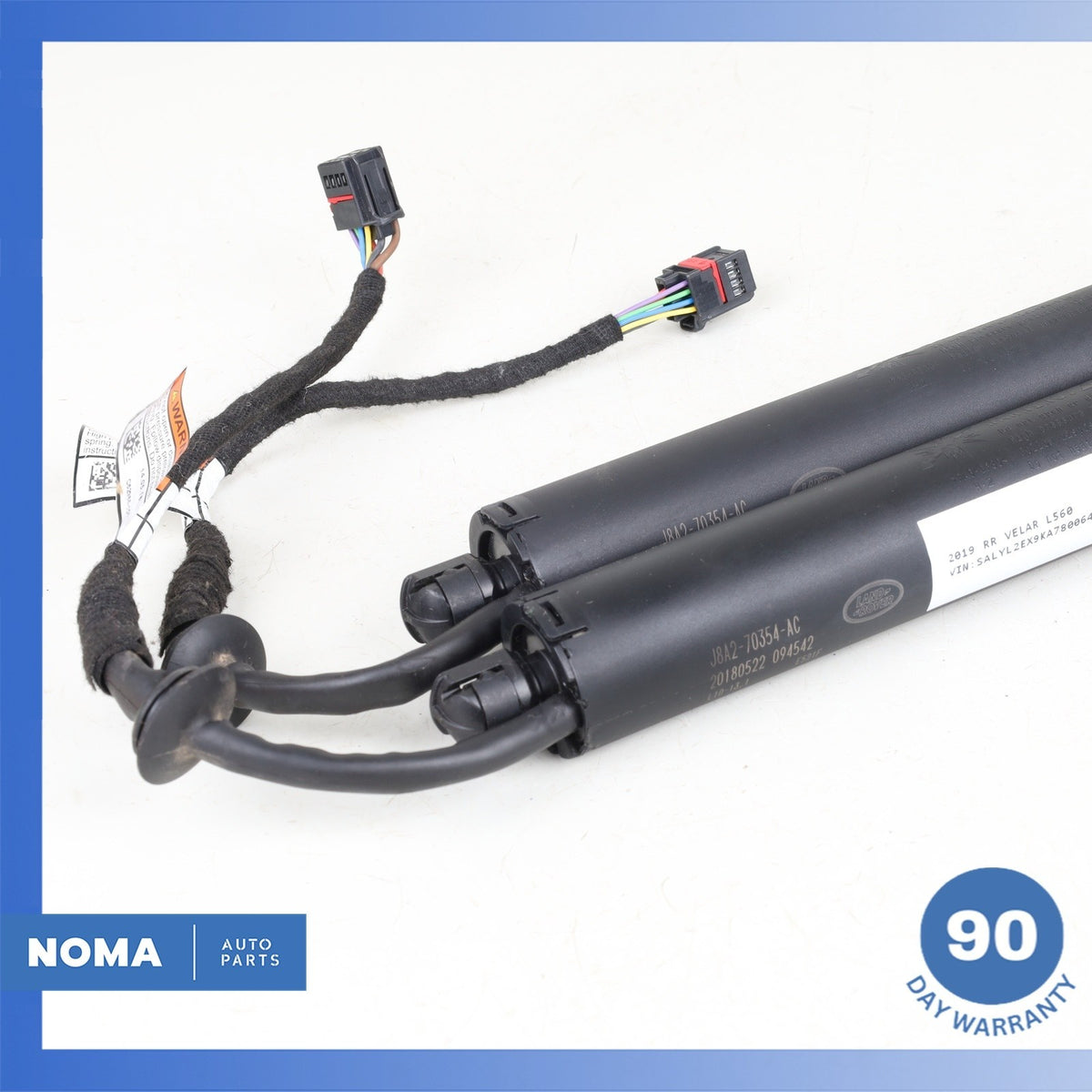Range Rover L560 Velar Left & Right Trunk Lid Tailgate Cylinder Strut Set OEM - photo 9