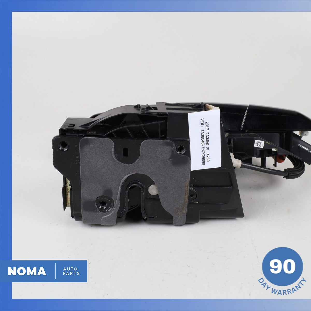16-20 Jaguar X260 XF Rear Left Door Lock Latch w/ Handle Black OEM - photo 12