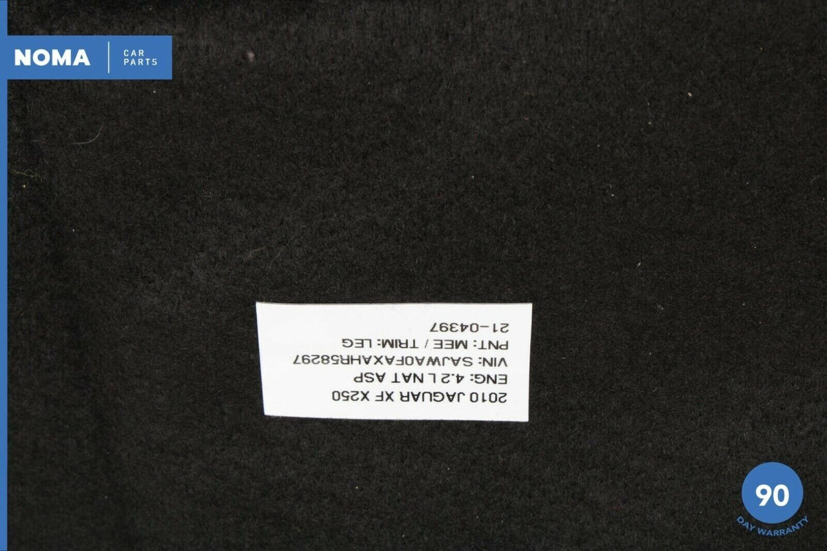 09-15 Jaguar X250 XF XFR Trunk Cargo Spare Floor Carpet Cover Mat C2Z3347 OEM - photo 11